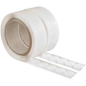 Klettpunkte, zur Montage von Schildern, selbstklebend, Ø 22mm, 100 / Verpackungseinheit Bild 1
