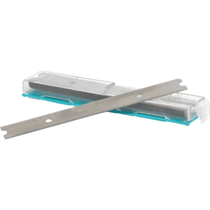 Ersatzklingen für Schaber 1,20m, Stahl, Länge: 100mm, Höhe: 30mm, 10 / Verpackungseinheit Bild 1