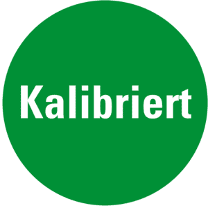 Prüfplakette Kalibriert, grün, Folie, ablösbar, Ø 10mm, 128 / Bogen Bild 1