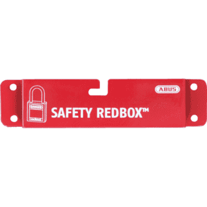 ABUS Wandhalterung, für Wartungsschutzdepot Safety Redbox, rot, 174 x 40 x 20mm Bild 1