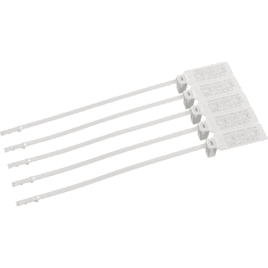 Plombe TRUCK SEAL, weiß, Polypropylen, 255/195mm, 1000 / Verpackungseinheit Bild 1