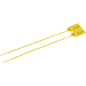 Indikativplombe SLIK SEAL, Sollbruchstelle, gelb, Polypropylen, 300mm, 1000 / Verpackungseinheit Bild 1