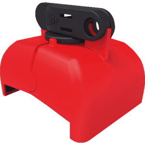 ABUS Motorschutzschalter- Verriegelung, rot / schwarz, 43 x 57 x 43mm Bild 1