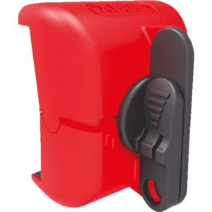 ABUS Motorschutzschalter- Verriegelung, rot / schwarz, 43 x 57 x 43mm Bild 2