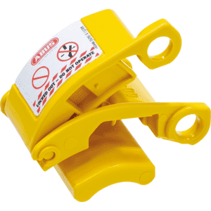 ABUS Starkstrom- Stecker- Verriegelung, 16A (3-polig) bis 125A (5-polig), gelb Bild 1