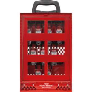ABUS Permit Redbox™ B810, zur Aufbewahrung und Transport, rot, 240 x 380 x 68mm Bild 1