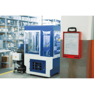 ABUS Permit Redbox™ B810, zur Aufbewahrung und Transport, rot, 240 x 380 x 68mm Bild 2