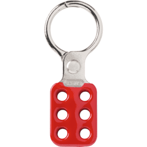 ABUS Hauptschalter-Verriegelung H752,1,5', für 6 Schlösser, rot, Alu, 124x50x10mm Bild 1