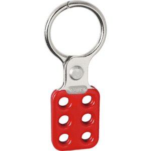 ABUS Hauptschalter-Verriegelung H752,1,5', für 6 Schlösser, rot, Alu, 124x50x10mm Bild 2