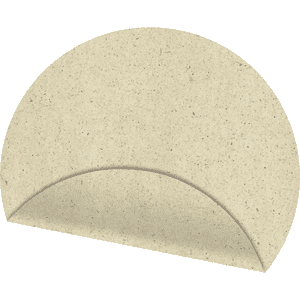Prüfplakette Nächster Prüftermin 29-34, natur, Primärfaser-Graspapier, Ø30mm, 500/RO Bild 3