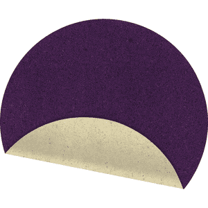 Prüfplakette geprüft nach DGUV V3 Nächster Prüftermin, 28-33, violett, Primärfaser-Graspapier, Ø30mm, 18 / Bogen Bild 3