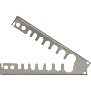 ABUS Druckluftanschluss- Verriegelung P604, für Ø 7,5 bis 20mm, Edelstahl Bild 1