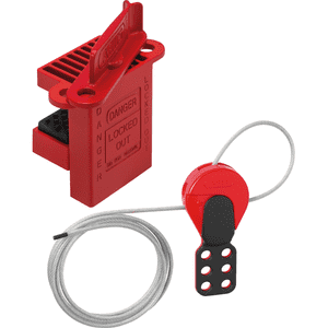 ABUS Kugelhahnventil- Verriegelung mit Safelex- Kabel- Verriegelung, 2 m Bild 1