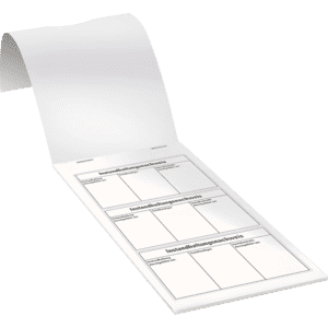 Instandhaltungsnachweis Feuerlöscher, DIN 14406-4, Folie, ablösbar, 100x60mm, 15/Heft Bild 2