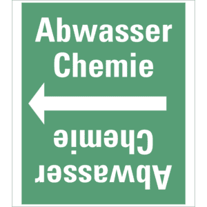 Rohrleitungsband Abwasser Chemie, praxisbewährt, ab Ø 50mm, grün / weiß, 33m / Rolle Bild 1