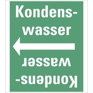 Rohrleitungsband Kondenswasser, praxisbewährt, ab Ø 50mm, grün / weiß, 33m / Rolle Bild 1