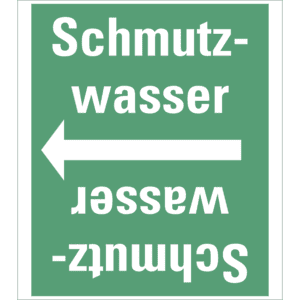 Rohrleitungsband Schmutzwasser, praxisbewährt, ab Ø 50mm, grün / weiß, 33m / Rolle Bild 1