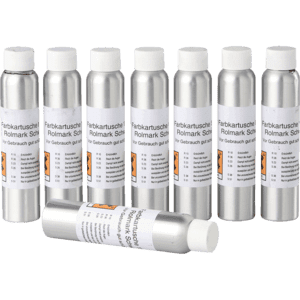 MARSH Farbkartuschen, für Rolmark Express Signier-Füllroller, schwarz, je120ml, 8 / Verpackungseinheit Bild 1