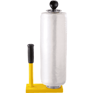 Starter- Set Stretchfolien, 6 Rollen Strechtfolie und 1 Handabroller Bild 1