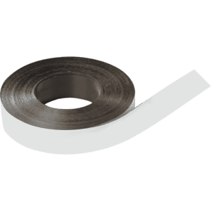 Magnetband, individuell beschriftbar, zum Zuschneiden, weiß, 30mm, 30m / Rolle Bild 1