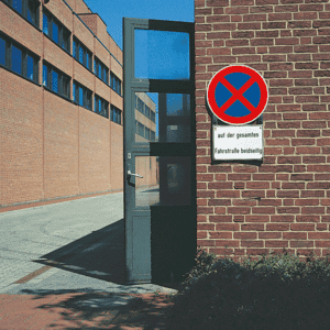 Verkehrszeichen Absolutes Haltverbot, Nr. 283, Kunststoff, Ø 400mm Bild 2