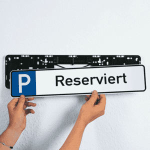 Wandhalterung, für Parkplatzreservierungsschilder, 525 x 132mm Bild 2