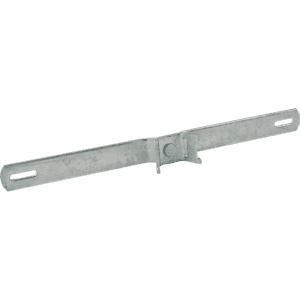 Bandschelle B107, zur Befestigung von Schildern, Lochabstand mittig 70mm Bild 1