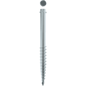 Schraubfundament KSF G 89, für Ø 76mm Pfosten, Stahl, 800mm lang Bild 1