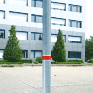 Laternenband, für den Einsatz im Straßenverkehr, Reflexfolie RA1, 1000 x 70mm Bild 2