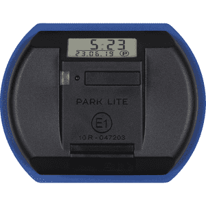 Needit Park Lite, elektronische, vollautomatische Parkscheibe, StVO-Zul, 100x72mm Bild 2