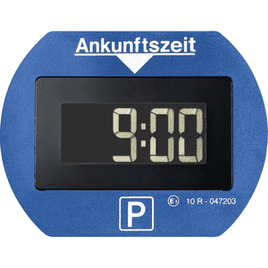 Needit Park Lite, elektronische, vollautomatische Parkscheibe, StVO-Zul, 100x72mm Bild 1