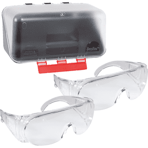 Vorteils- Set SecuBox Mini, SecuBox Mini, 2x Work Schutzbrille C4 Visi Bild 1