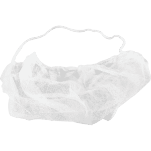 Einweg-Bartmaske, Kategorie I, elastischer Gummizug, weiß, Polypropylen, 100 / Verpackungseinheit Bild 2