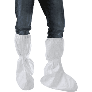 Tyvek® 500 Einweg-Stiefelschutz, Modell POBA, Kategorie III, weiß, mit Gummizug, 20 / Verpackungseinheit Bild 1