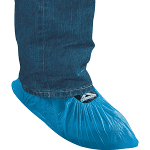Einweg-Schuhschutz Basic Light, Kategorie I, blau, Polyethylen, Universalgröße, 100 / Verpackungseinheit Bild 1