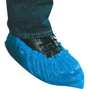 Einweg-Schuhschutz Basic, Kategorie I, dunkelblau, Polyethylen, Universalgröße, 100 / Verpackungseinheit Bild 1