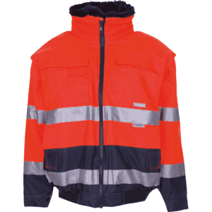 PLANAM Comfort-Wetterschutz-Warnjacke, Kategorie II, orange, Polyester, Größe L Bild 1