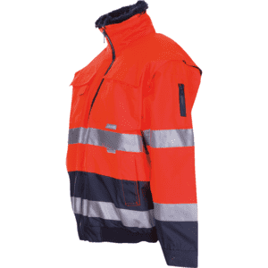 PLANAM Comfort-Wetterschutz-Warnjacke, Kategorie II, orange, Polyester, Größe L Bild 2