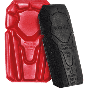 BLAKLÄDER Kniepolster 4027, formbar, schwarz / rot, Polyethylen, Onesize Bild 1