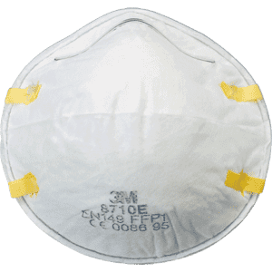 3M™ filtrierende Halb-/Feinstaubmaske 8710E FFP1NR D, Kategorie III, weiß, 20 / Verpackungseinheit Bild 1