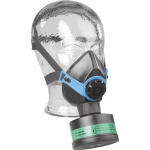 EKASTU Halbmaske Polimask 330, Kategorie III, mit Rundgewinde-Filteranschluss, 140g Bild 3