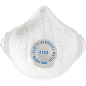 MOLDEX filtrierende Halb-/Feinstaubmaske 3405 01 FFP3R D, Kategorie III, mit Ventil, 5 / Verpackungseinheit Bild 1