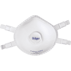 Dräger filtrier. Halb-/Feinstaubmaske 1330V FFP3 NR D, Kategorie III, Ausatemventil, 5 / Verpackungseinheit Bild 1