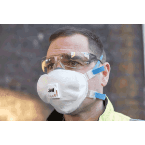 3M™ filtrierende Halb-/Feinstaubmaske 8825+ FFP2R D, Kategorie III, m.Ausatemventil, 5 / Verpackungseinheit Bild 2