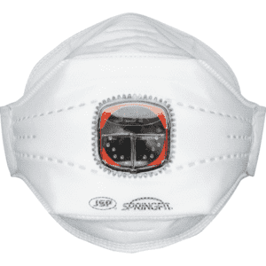 JSP® Einwegmaske SPRINGFIT™ 435 FFP3 NR D, Kategorie III, Typhoon™ Ventil, weiß, 10 / Verpackungseinheit Bild 1