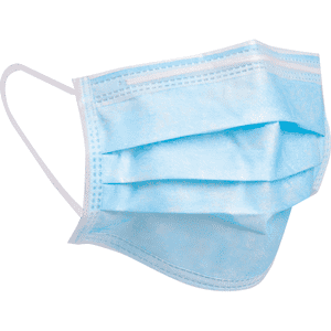aluderm® Medizinische Mundschutzmaske, gemäß EN 14683:2019 IIR, 10 / Verpackungseinheit Bild 2