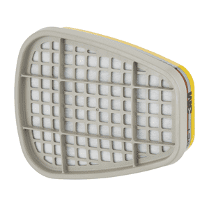 3M™ Feinstaub-Atemschutzfilter 6057, ABE1, für Halbmaske 6200/7500, 2 / Verpackungseinheit Bild 2