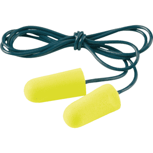 3M EAR Gehörschutzstöpsel Yellow Neons Soft, mit Kordel, Kat.III