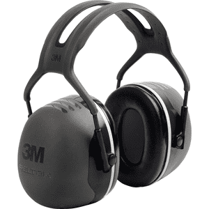 3M™ PELTOR™ Kapselgehörschützer X5A, Kategorie III, mit Kopfbügel, schwarz, 351g Bild 1