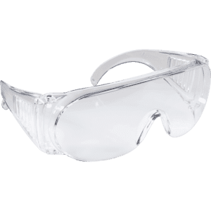 Work Schutzbrille C4 Visi, Kategorie II, EN 166, Polycarbonat, farblos, kratzfest, 41g Bild 1